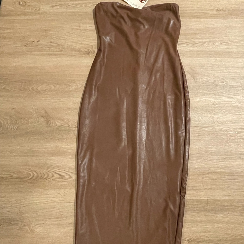 Naked wardrobe tube dress